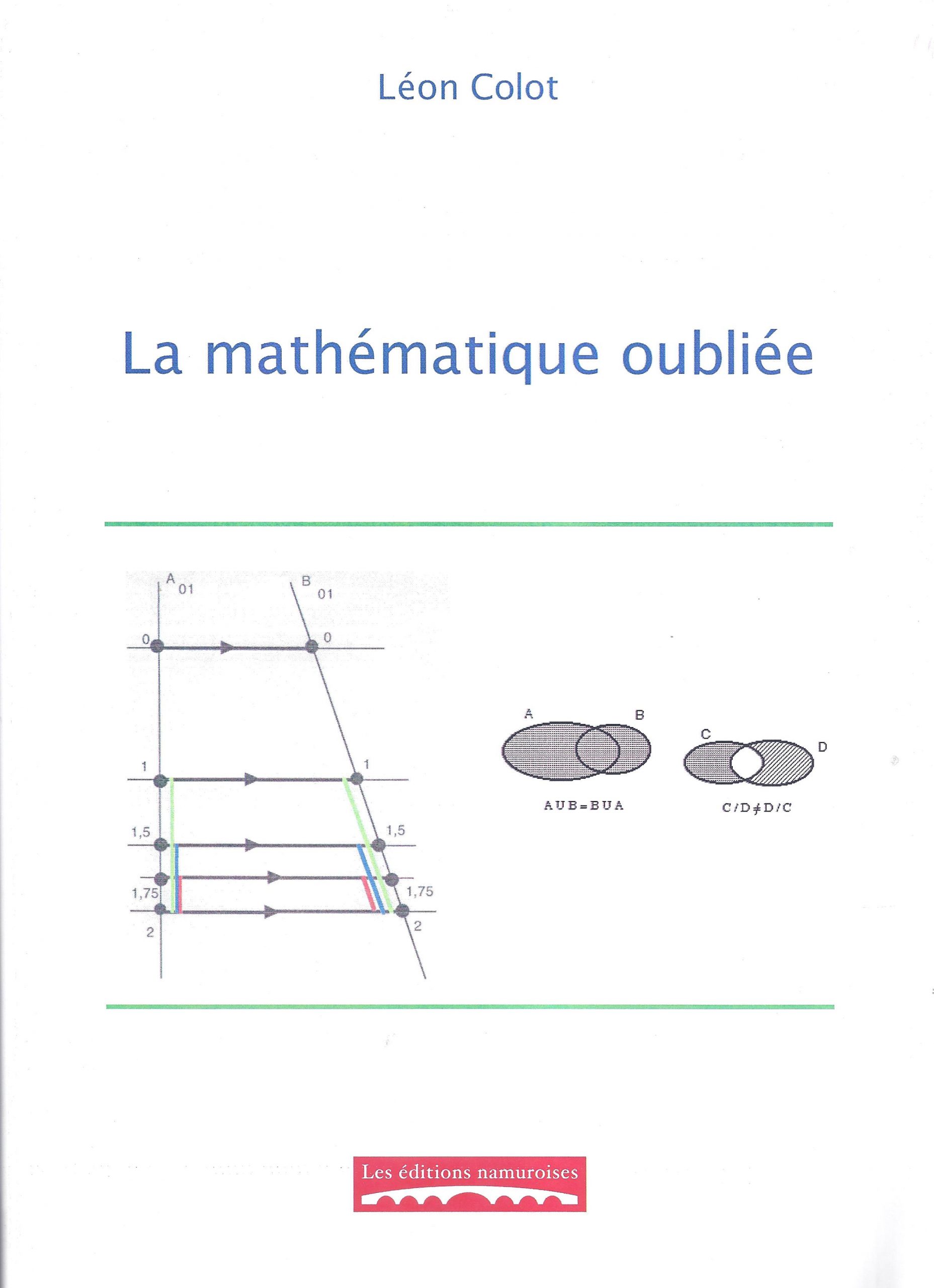 La mathématique oublié