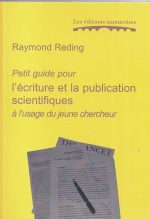 Petit guide pour l’écriture et la publication scientifiques à l’usage du jeune chercheur